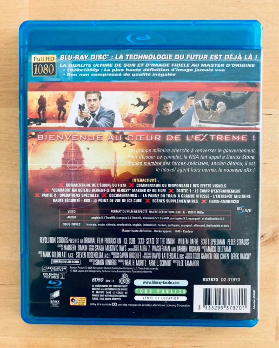 Blu-ray XXX: The next level Vin Diesel. – photo 3